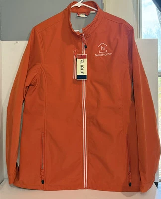 Brand New W/ Tags Clique Orange Jacket Size XXL Shell With Fleece Lined - Image 1 of 4