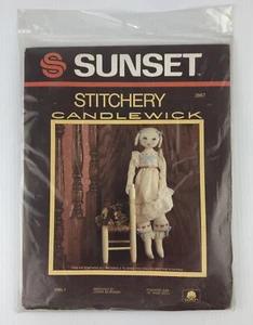 Sunset Candlewick Stitchery Doll Kit Victorian 18" EMILY NEW - Picture 1 of 7