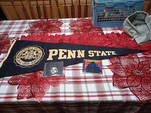 VINTAGE PENN STATE WOOL BANNER - Picture 1 of 4