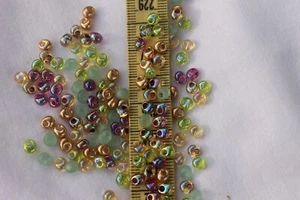 4 mm Magatama Drop Miyuki Mezcla Tonos de Tierra Cuentas Artesanía Joyería Fabricación/1/2 oz/Mix07 - Imagen 1 de 2