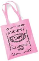 41st Birthday Gift Tote Shopping Cotton Novelty Bag Wreaking Havoc Since 1979 