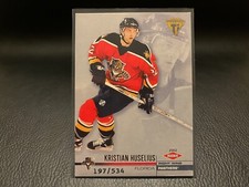2001-02 Pacific Private Stock Titanium - Kristian Huselius - #161 Rookie #/534