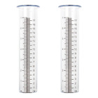 2pcs Plastic Rain  Replacement Tube with 7 Inch Capacity Rain Water  for1559