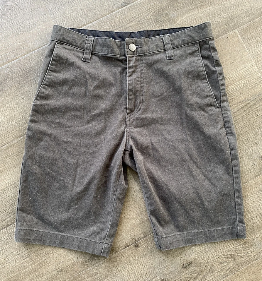 Volcom Big Boys' Gray Vmonty Shorts Size 28 - Image 1 of 4