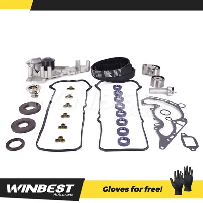 Timing Belt Tensioner Kit Water Pump Thermostat Gasket for Lexus GS430 LS430 - Image 1 of 4