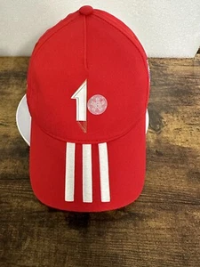 Adidas Hat Red FC Bayern Munchen Deutscher Meister - Cotton - Picture 1 of 10