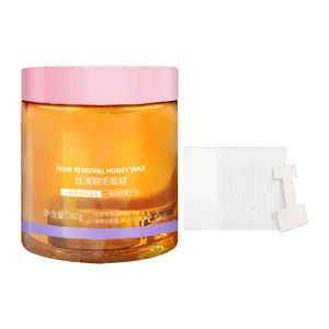 Depilation Wax 380g Natural Adhesive Glue Organic Soft Wax For Men And Women - Picture 1 of 12