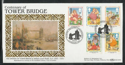 Great Britain FDC 1994 PICTURE POSTCARDS "TOWER BRIDGE" Limited Edition No.748 - Image 1 of 2
