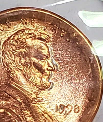 1998 Lincoln Memorial Cent | Mint Error | Beautiful Broadstruck Gem Worthy Cover