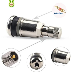 4x TYRE VALVE BOLT IN STEM TO FIT FOR Audi ALLOYS WHEELS METAL CAR VAN - Picture 1 of 22