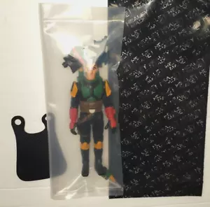 GLYOS HEALEYMADE RAIDER BOOK OF BOBA FETT COLORWAY MISB CON MANTELLO STAR WARS - Foto 1 di 2