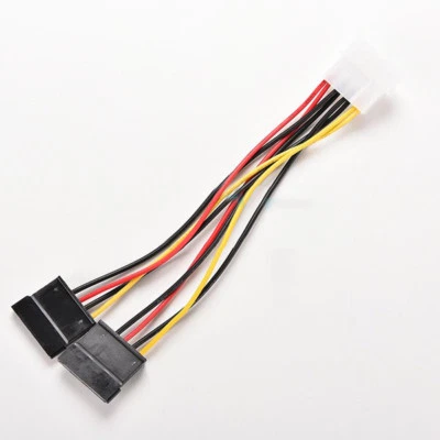IDE SATA 3 CONVERTER ADATTATORE CONVERTITORE IDE MASCHIO SATA 4 PIN 15 PIN - Immagine 1 di 4
