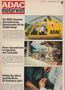 Zeitschrift ADAC Motorwelt Heft 9 September 1970 Test MB 300 SEL 3,5 VW Modelle  - Bild 1 von 2