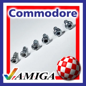 COMMODORE AMIGA A500 CASE SCREW SET - Picture 1 of 3
