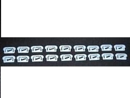 78 - 88 NEW Monte G-Body Front or Rear Window Windshield Molding Clips - Image 1 of 1