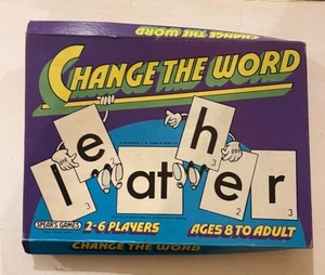 Spears Games Change The Word 1974 - Vintage Words Board Game 2-6 Players, Age 8+ - Picture 1 of 6