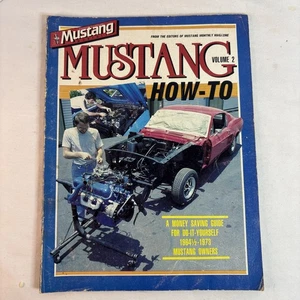 Mustang Manual "CÓMO HACERLO" para Ford Mustangs 1964-1/2-1973--Volumen 2 - Imagen 1 de 3