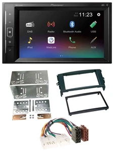 Pioneer DAB MP3 2DIN Bluetooth USB Autoradio für Toyota Auris 07-12 schwarz - Bild 1 von 10