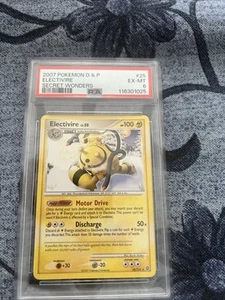 Pokemon - Electivire - 25/132 - Rare - Secret Wonders -PSA 6 - Picture 1 of 2