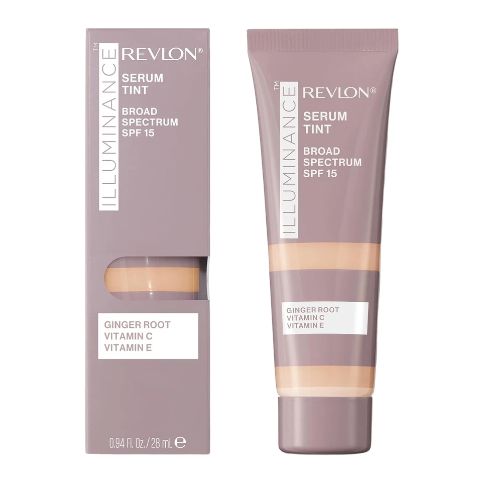Revlon Illuminance Tinted Serum, Triple Hyaluronic Acid, SPF 15, 301 Cool Beige - Image 1 of 4