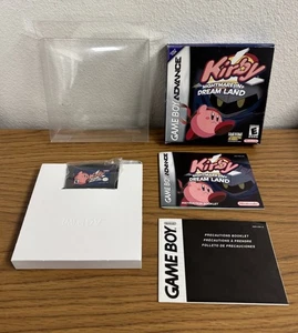 Kirby Nightmare in Dream Land (Nintendo Game Boy Advance, 2002) CIB Complete GBA - Picture 1 of 19