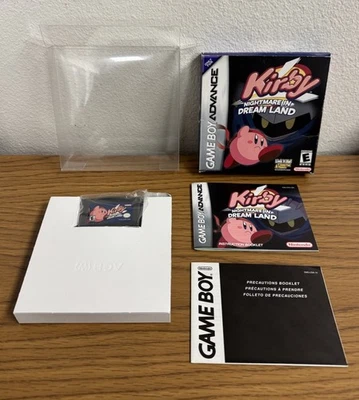 Kirby Nightmare in Dream Land (Nintendo Game Boy Advance, 2002) CIB Completo GBA Foto 1 de 4