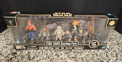 Fiesta de embarque Star Tours EXCLUSIVO STAR WARS Parques Disney NUEVO SIN USAR, EN CAJA Foto 1 de 3