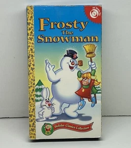 Frosty The Snowman VHS Video Tape Original Christmas Classics Rankin Golden Book - Picture 1 of 14
