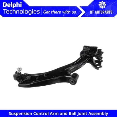 Conjunto de brazo de control y rótula delantero derecho inferior Delphi para Honda CR-V 2007-11 Foto 1 de 4