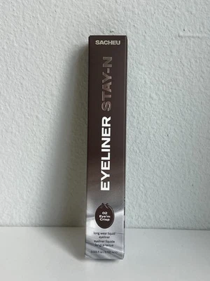 SACHEU EYELINER STAY-N LIQUID EYELINER 02 EYE'M CRISP BROWN - Image 1 of 3