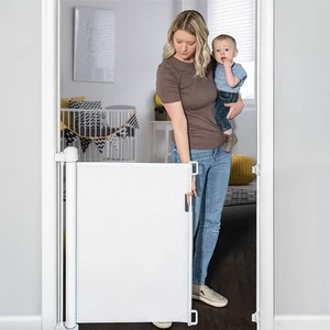 Retractable Gate for Babies and Pets (180 cm Wide), Extra Wide Safety - Picture 1 of 5