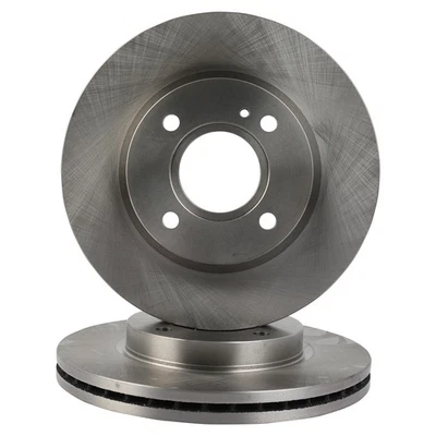 2 * Rotores de freno de disco delanteros para Ford Fiesta 2011 2012 2013 2014 2015 Foto 1 de 4