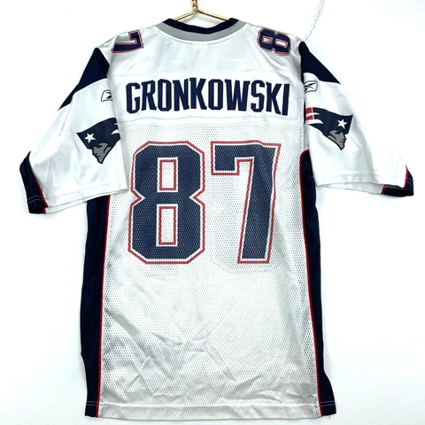 Rob Gronkowski  New England Patriots Reebok Jersey Small Nfl Football Cover