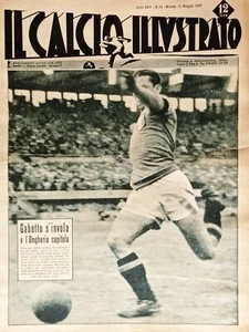 Il Calcio Illustrato N. 20 - 1947 Gabetto s' invola e l'Ungheria capitola - Picture 1 of 1