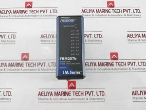 INVENSYS FBM207B P0914WH Voltage Monitor/Contact Sense Input Module 24VDC - Picture 1 of 9