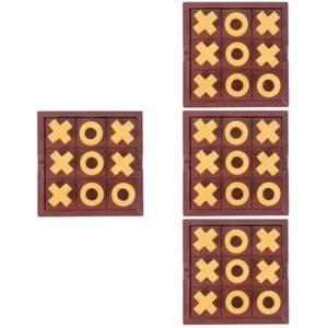 4 Sets Toe-Spielzeug Eltern-Kind Schachbrettspiel Kinderschach - Bild 1 von 12