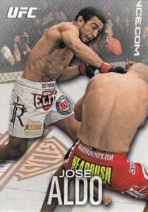 Jose Aldo 2012 Topps UFC Knockout Card #27 163 156 142 136 129 WEC 51 48 44 41