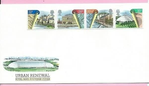RARO - CUBIERTA DE RECUERDO Royal Mail 1984 - renovación urbana - sin usar - Imagen 1 de 2