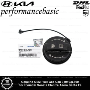 Genuine OEM Fuel Gas Cap 310103L600 for Hyundai Sonata Elantra Azera Santa Fe - Picture 1 of 2