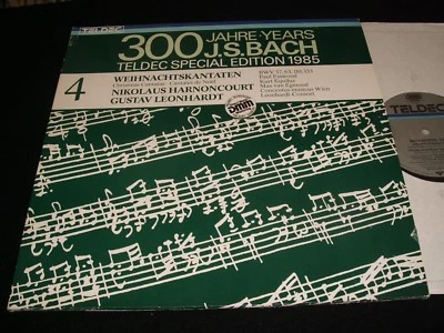 BACH°CHRISTMAS CANTATAS<>HARNONCOURT/LEONHARDT<>2XLp Vinyl~Ger. Pressing~6.48234 - Image 1 of 3