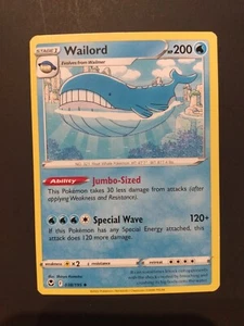Wailord 038/195 - Pokémon TCG - Silver Tempest UnCommon - Bild 1 von 1