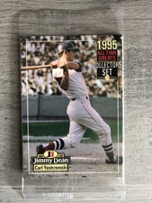 1995 Jimmy Dean All-Time Greats - Carl Yastrzemski SEALED! Combo w/Walt Alston.