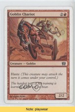 2003 Magic: The Gathering - Core Set: 8th Edition Goblin Chariot #158 READ x9h