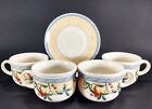 Johnson Brothers Coffee Cups and Saucers Golden Pears 4 Sets