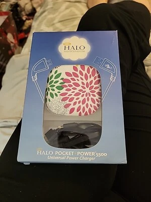 Halo Pocket Power 5500 通用内置 USB 便携式 移动电源 — 第 1/4 张图片