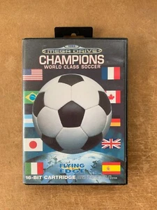 JEU SEGA MEGADRIVE CHAMPIONS WORLD CLASS SOCCER EN BOITE - Imagen 1 de 4