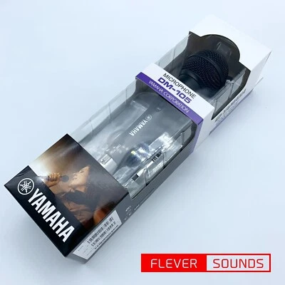 Yamaha DM-105 Dynamic Microphone Black Unidirectional ON/OFF Switch with Cable - Image 1 of 4