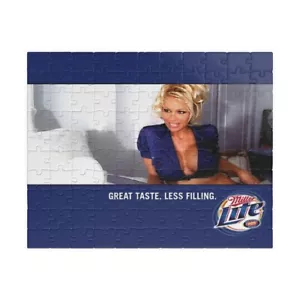 Miller Lite Beer Art Work Jigsaw Puzzle - 80 pieces - Pamela Anderson - Picture 1 of 2
