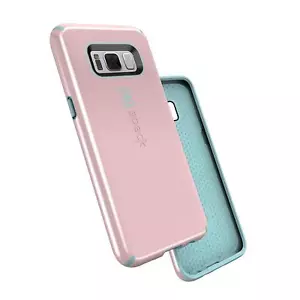 New Genuine Speck CandyShell Case for Samsung Galaxy S8+ (Pink/River Blue) - Picture 1 of 5