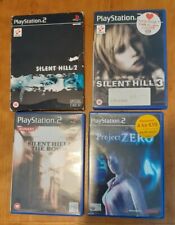 ps2 Horror games bundle: Silent Hill 2, 3, 4, Plus Project Zero.